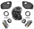 Cicada Audio 24CXK65.2RG — 6.5" Mid-Bass Component Speaker Kit for 2024+ Harley-Davidson Road Glide (2Ω)