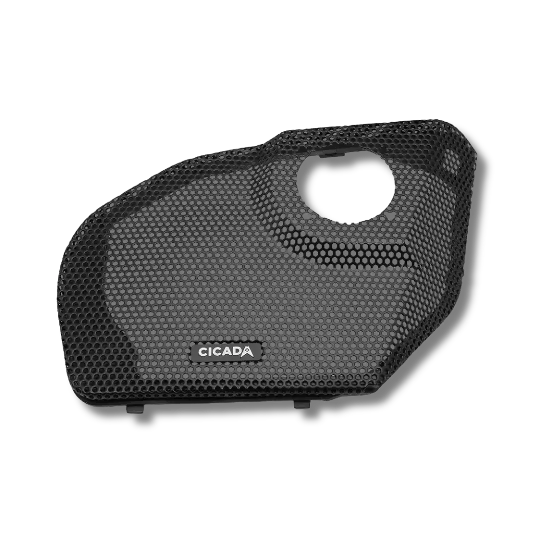 Cicada Audio 24CXK65.2RG — CMX 2Ω Mid-Bass & RR Horn Front Speaker System for 2024+ Harley-Davidson Road Glide