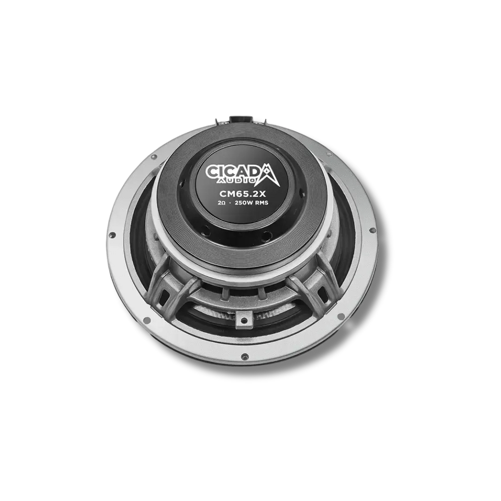 Cicada Audio 24CXK65.2SG — CMX 2Ω Mid-Bass & RR Horn Front Speaker Kit for Harley-Davidson Street Glide (2024+)