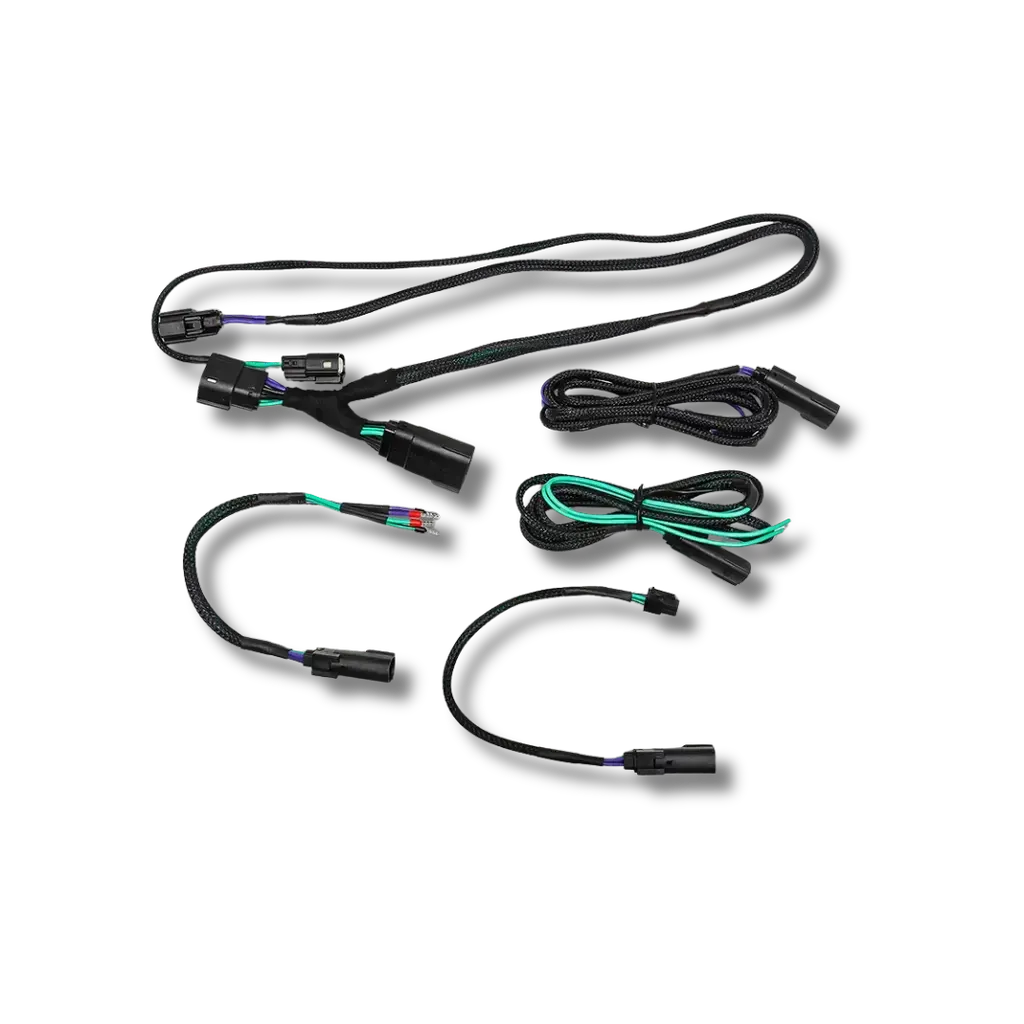 Cicada Audio 24FLXCHX-4X4RG — Level 5 Full Stage Kit for 2024+ Road Glide® (1,400W + Carbon Matrix Horn Coaxials)