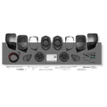 Cicada Audio 24FLXPCHX-4X4RG – Level 5 PRO Full Stage Kit for 2024+ Road Glide® (1,400W DSP + Carbon Matrix Horn Coaxials)