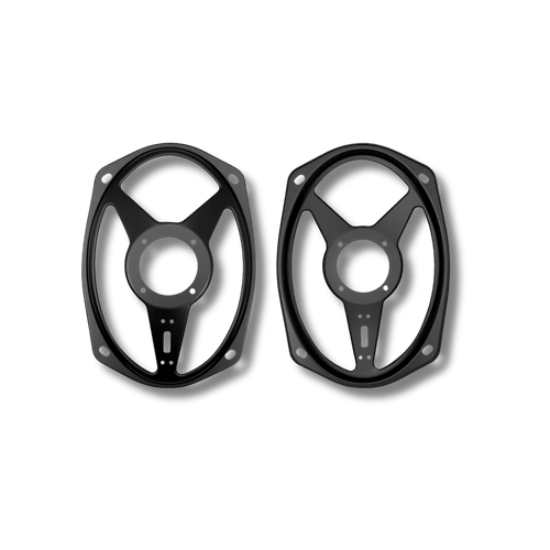 Cicada Audio 24CHD69TB 6x9 inch tweeter bridge for saddlebag lid kit for 2024+ Harley-Davidson