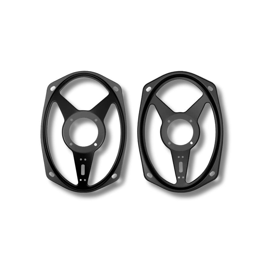 Cicada Audio 24CHD69TB — 2024+ H-D® 6×9 Tweeter Bridge for Saddlebag Lid Kit (Pair)