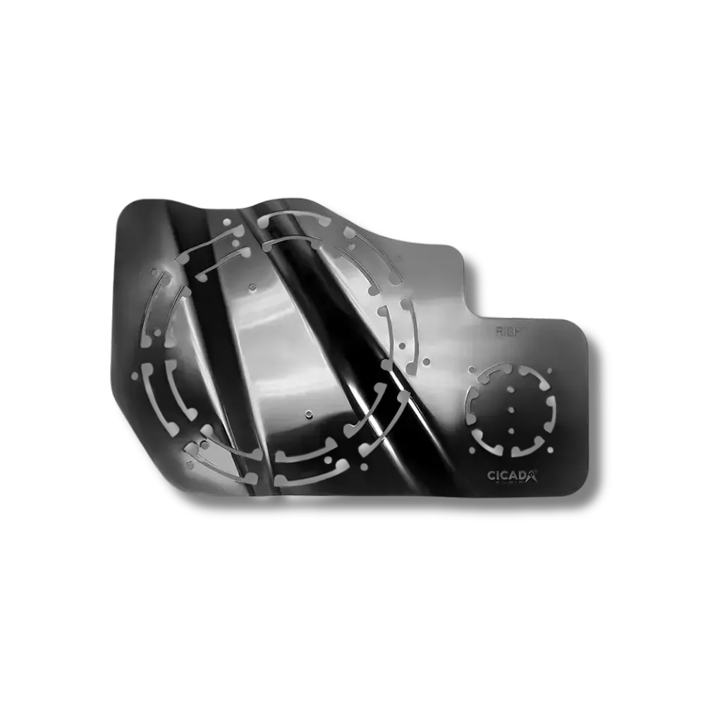 Cicada Audio 24HDRINGT Direct-Fit Template Kit for 24HDRING10 (2024+ Harley Touring)