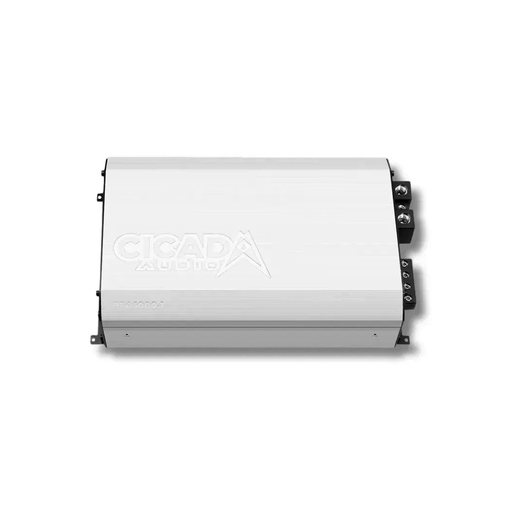 Cicada Audio BFA5000.1 — Extreme-Power 1-Channel Class-D Motorcycle Subwoofer Amplifier (5,000W RMS @ 2Ω)