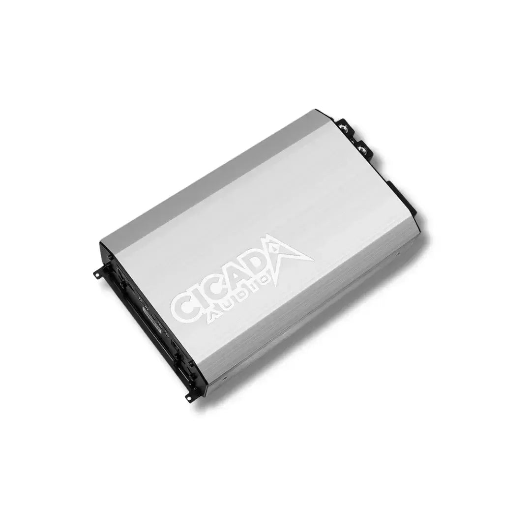 Cicada Audio BFA5000.1 — Extreme-Power 1-Channel Class-D Motorcycle Subwoofer Amplifier (5,000W RMS @ 2Ω)