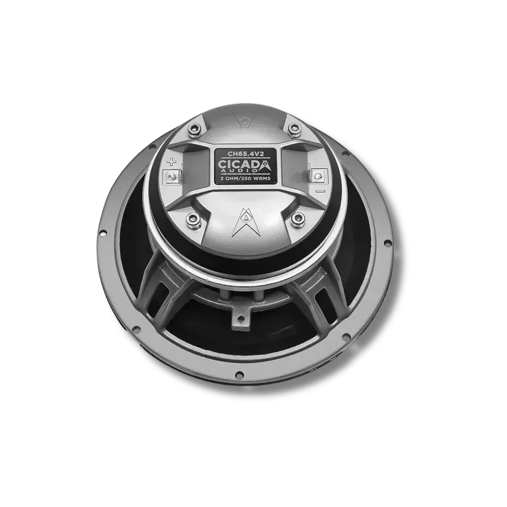 Cicada Audio CH65.4v2 — 6.5″ Pro Coaxial Horn Speakers (4Ω) for Harley-Davidson