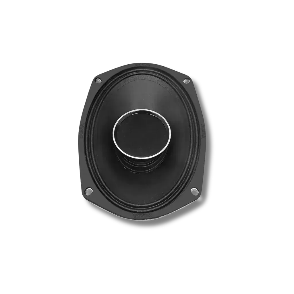 Cicada Audio CH69.4W — 6x9" All-Weather Horn Coaxial Motorcycle Speakers (4Ω)