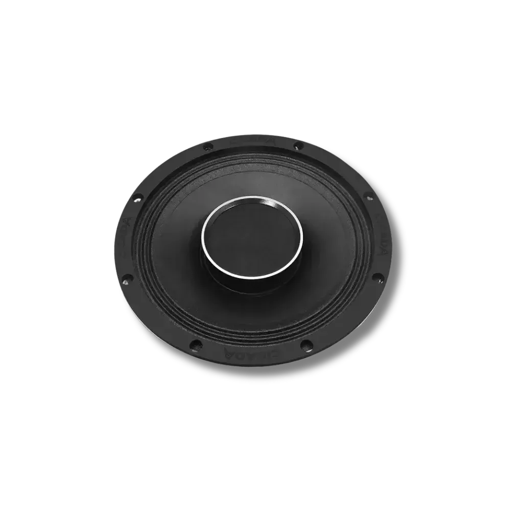 Cicada Audio CH8.4W — 8" All-Weather Horn Coaxial Motorcycle Speakers (4Ω)