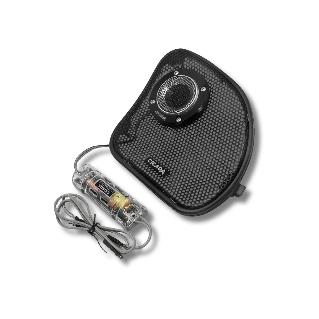 Cicada Audio CHDRGGTK — Road Glide Kidney Grille + 1" RR075T Tweeter Kit (4Ω, 2014–2023)
