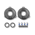 Cicada Audio CHDSGGT 6.5″ Round Speaker Grilles with RR075T Tweeter Cutout – 2014–2023 Harley Batwing Touring (Pair)