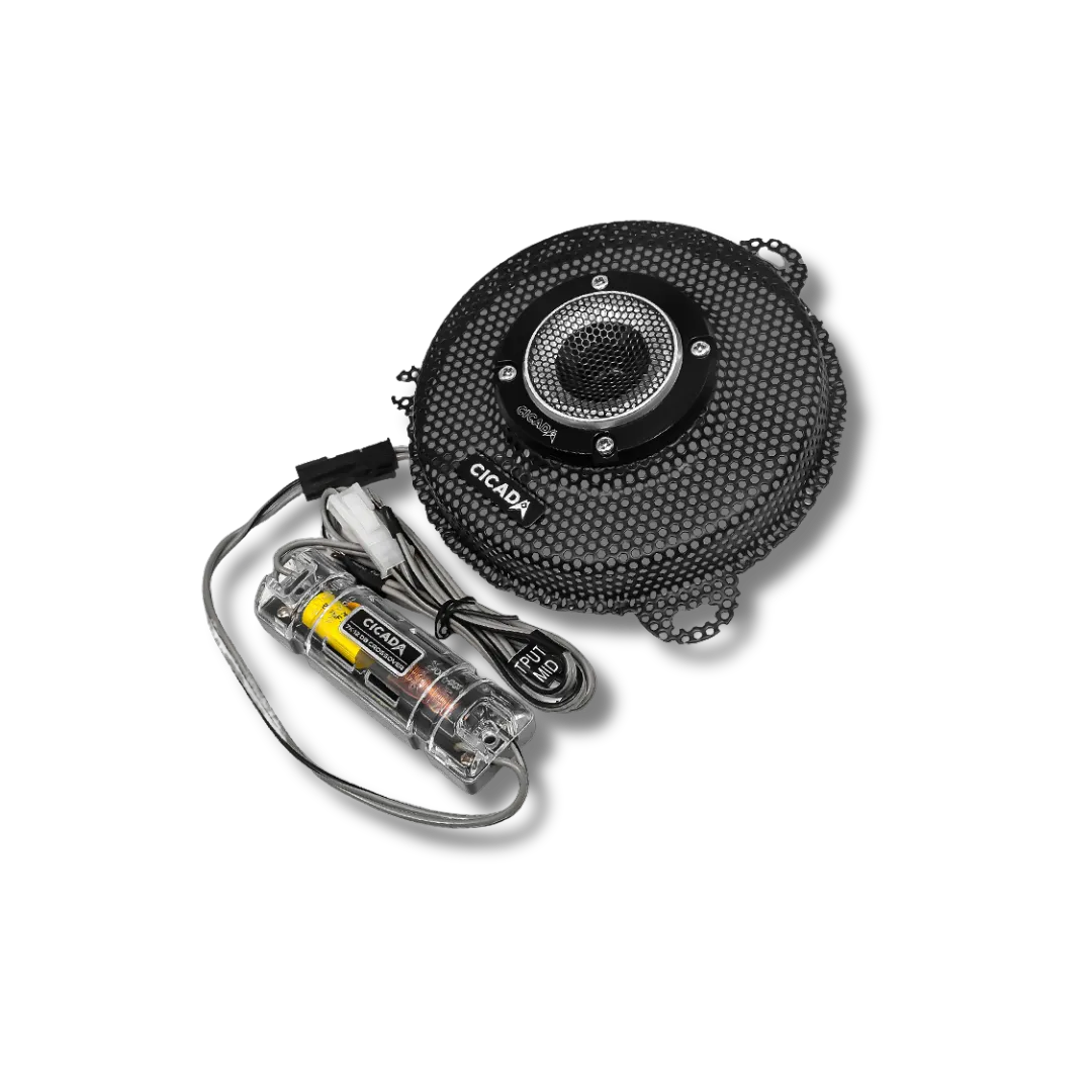Cicada Audio CHDSGGTK Street Glide Batwing Grilles with RR075T Tweeters (2014–2023)