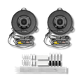 Cicada Audio CHDSGGTK Street Glide Batwing Grilles with RR075T Tweeters (2014–2023)