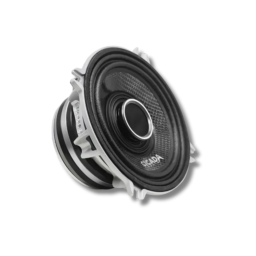 Cicada Audio CHX525.4 — 5.25" Pro Coaxial Horn Motorcycle Speakers (4Ω, Carbon Matrix Composite)
