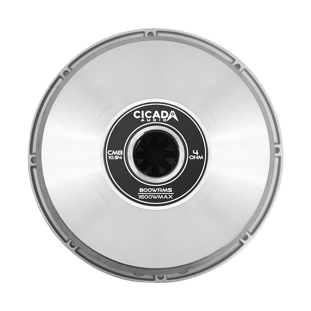 Cicada Audio CMB10.S4 — 10" High-Power Motorcycle Mid-Bass Driver (4Ω, 800W RMS)