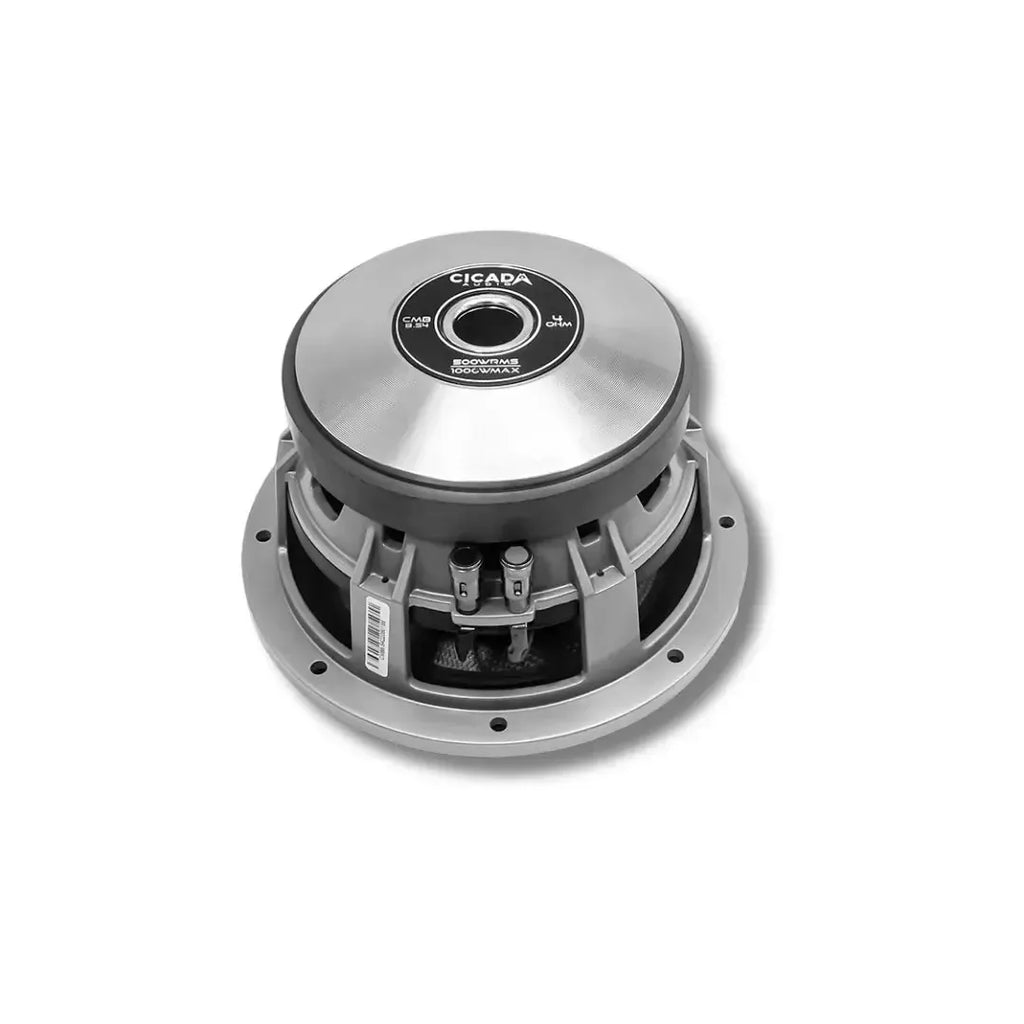 Cicada Audio CMB8.S4 — 8" High-Power Motorcycle Mid-Bass Driver (4Ω, 500W RMS)