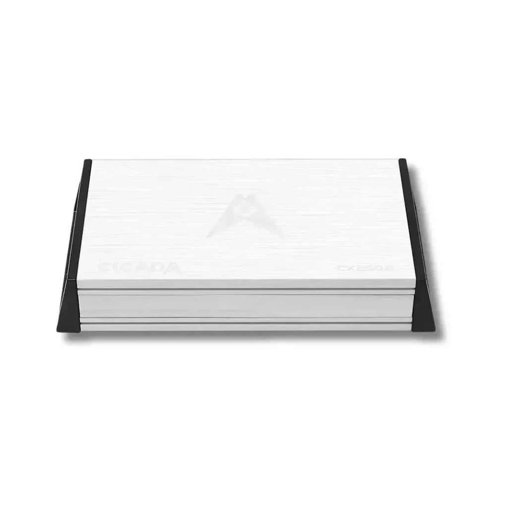 Cicada Audio CX250.2D — Compact 2-Channel Class-D Motorcycle Amplifier (500W RMS / 250W x2 @ 2Ω)