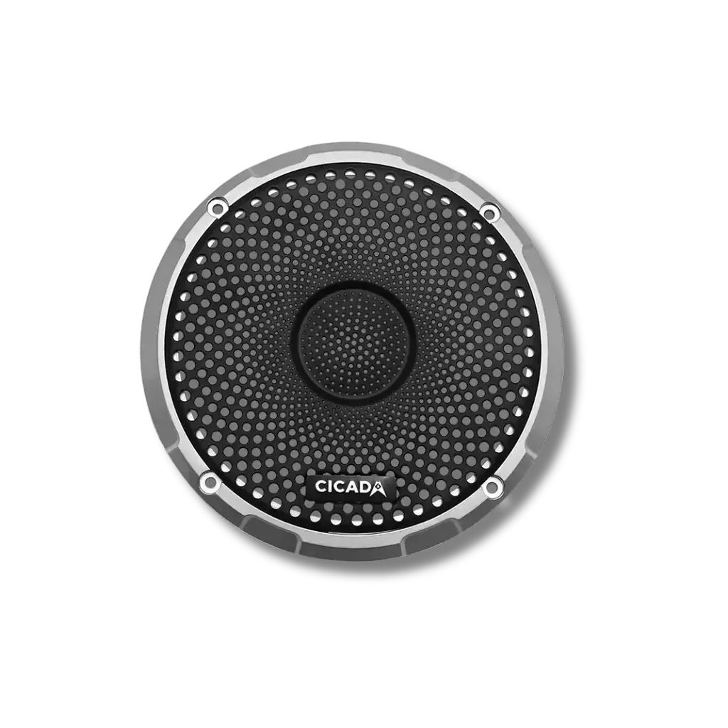 Cicada Audio CX65.2 — 6.5" Motorcycle Coaxial Speakers (2Ω)