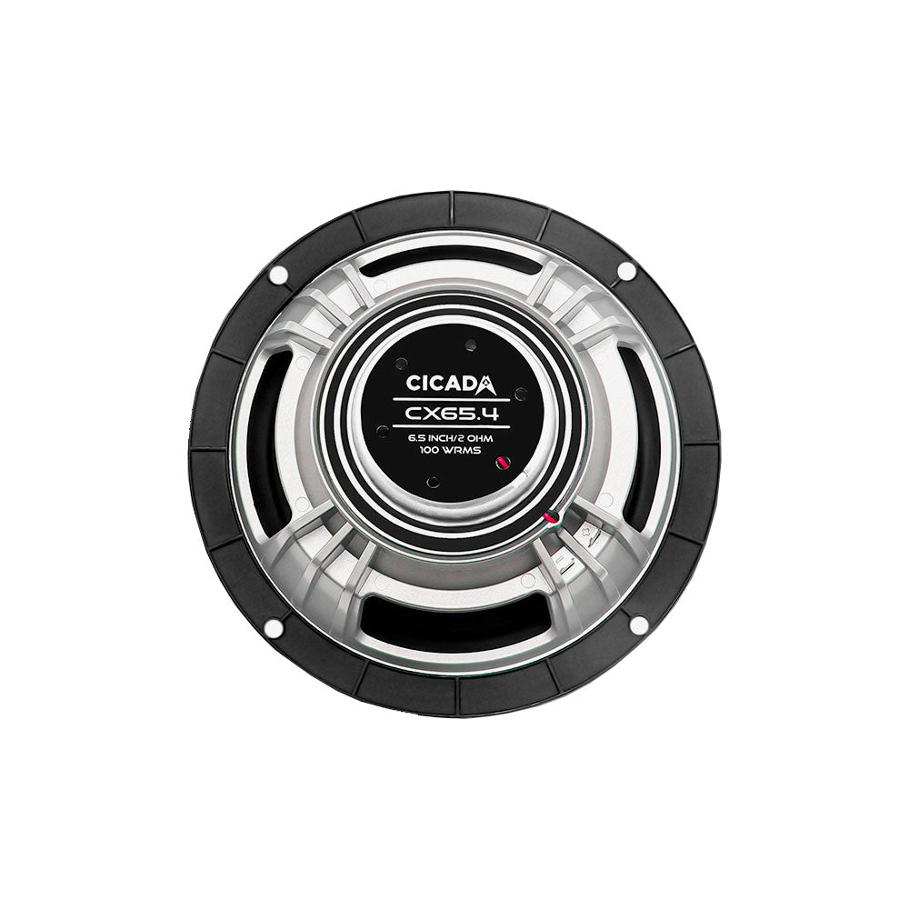 Cicada Audio CX65.4 — 6.5" Motorcycle Coaxial Speakers (4Ω)