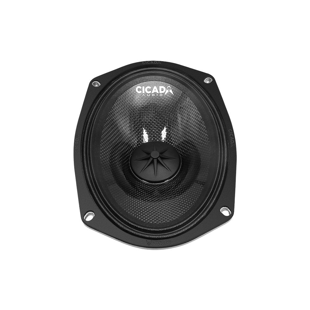 Cicada Audio CXK69.4 6×9″ Mid-Bass Component Speaker Kit for 2014–2023 Harley-Davidson Touring Models (4Ω)