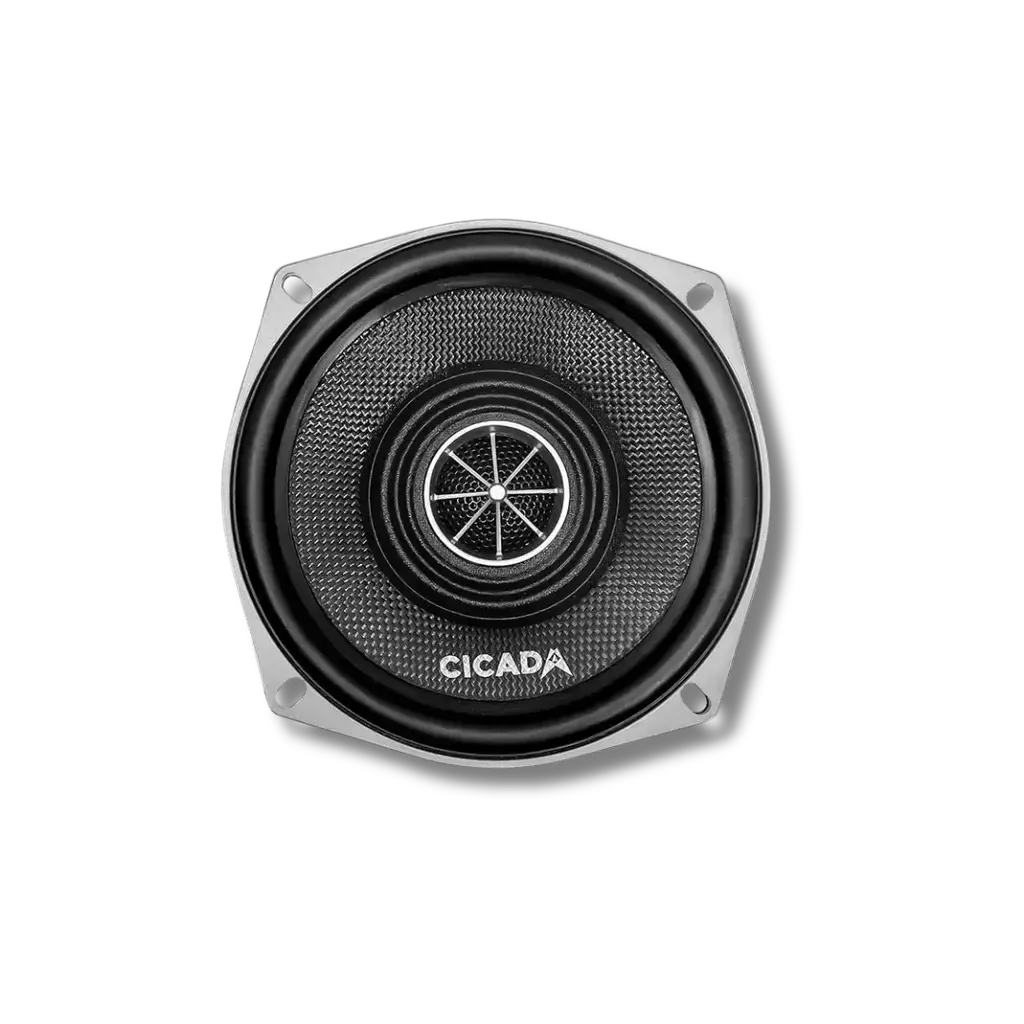 Cicada Audio CXX525.2 — 5.25" 2Ω Pro Coaxial Motorcycle Speakers (Pair)