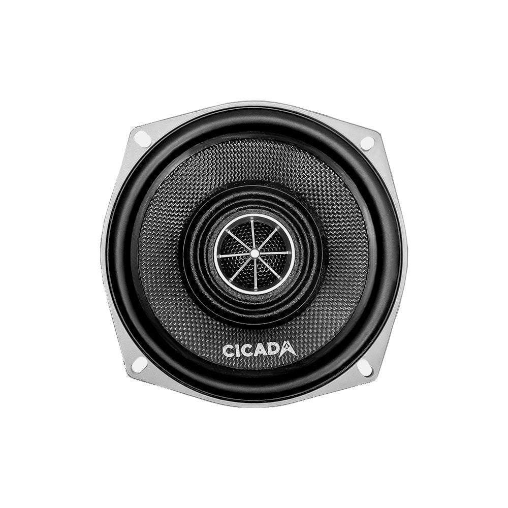 Cicada Audio CXX525.4 — 5.25" High-Performance Motorcycle Coaxial Speakers (4Ω)