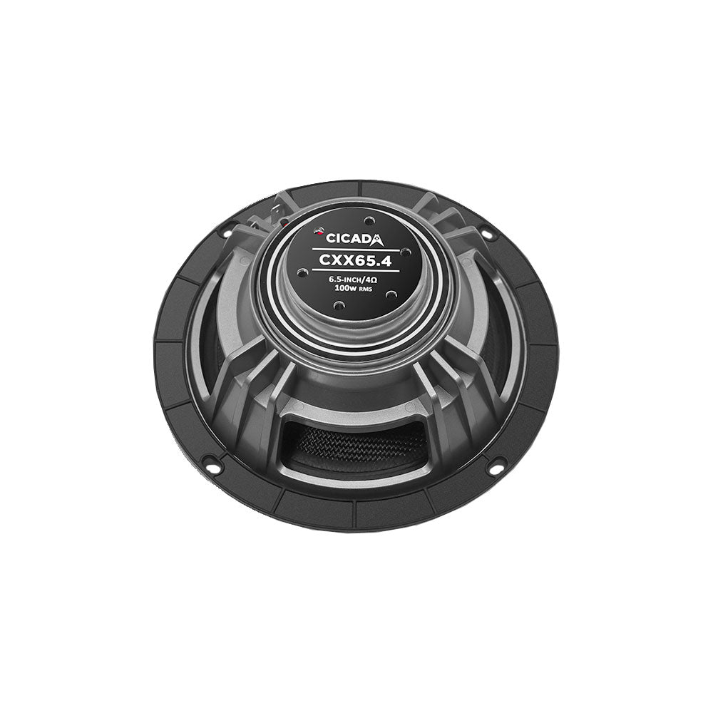 Cicada Audio CXX65.4 — 6.5" 4Ω Pro Coaxial Harley Fairing Speakers (Pair)