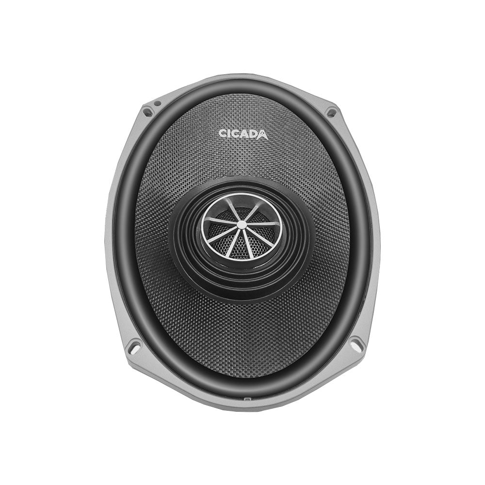 Cicada Audio CXX69.4 — 6×9" 4Ω Pro Coaxial Harley Saddlebag Speakers (Pair)