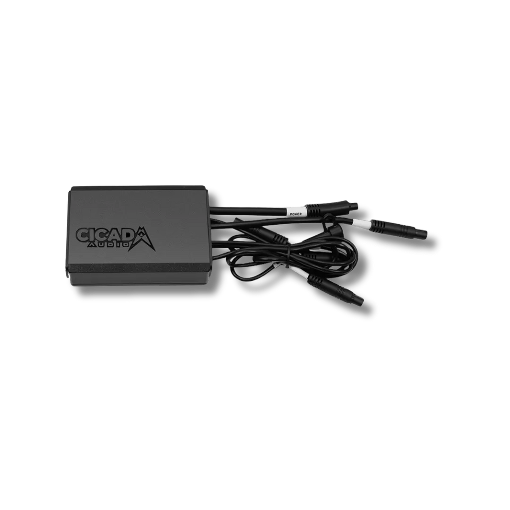 Cicada Audio DSP412PRO — 4-In 12-Out Motorcycle Audio DSP Processor