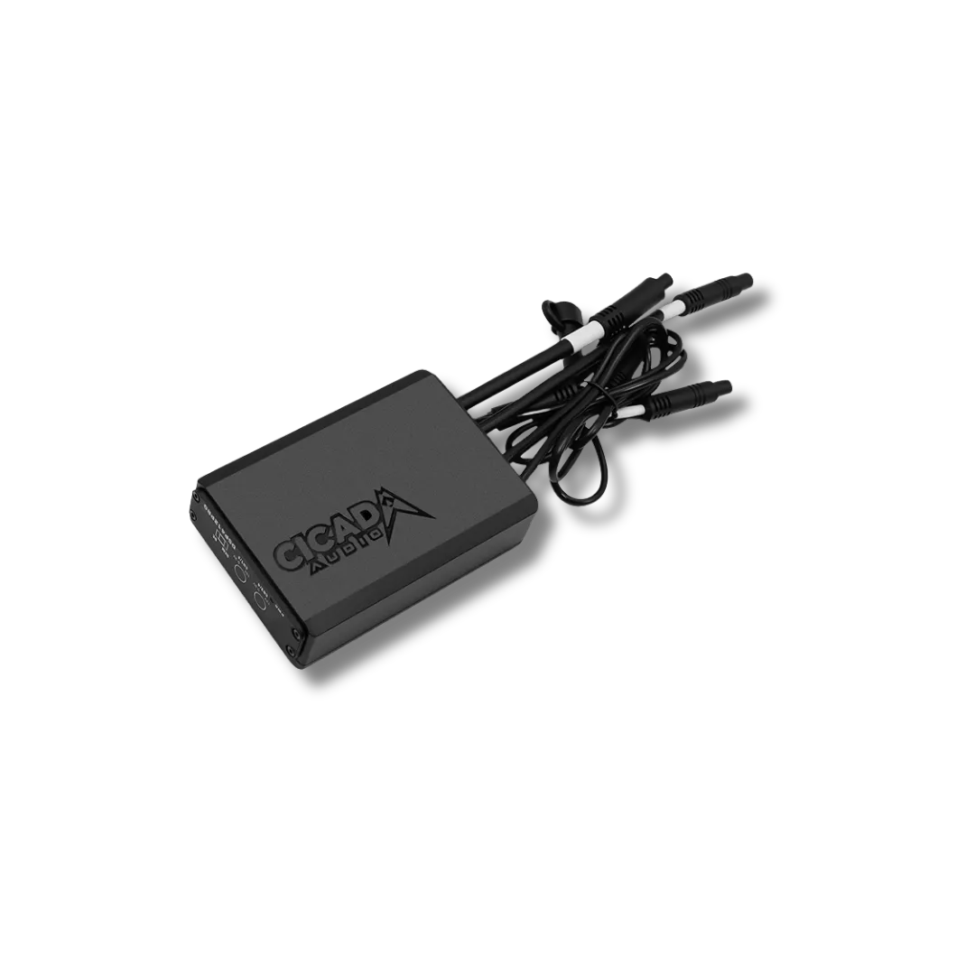 Cicada Audio DSP412PRO — 4-In 12-Out Motorcycle Audio DSP Processor