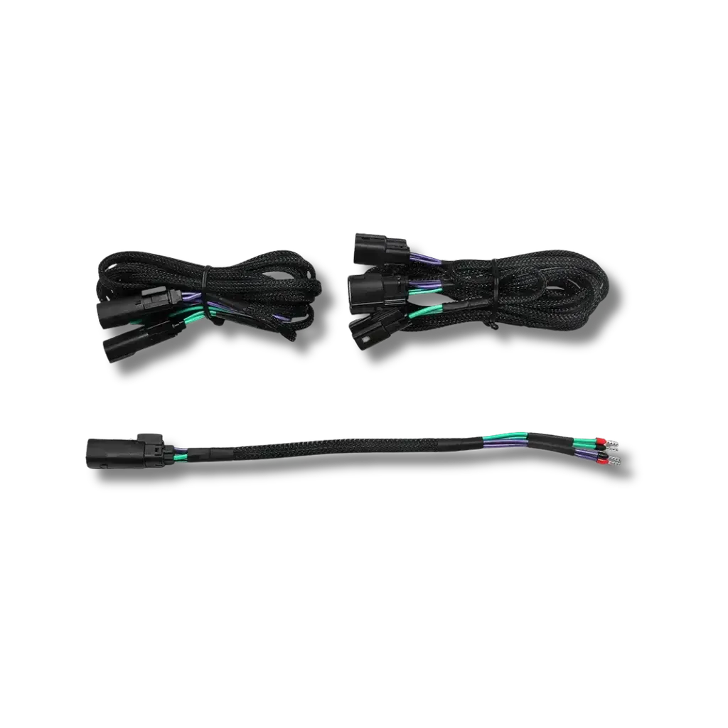 Cicada Audio HDFLXPro4K — Harley-Davidson 4-Channel FLX Wiring Harness Kit with 4 AWG Power Wire