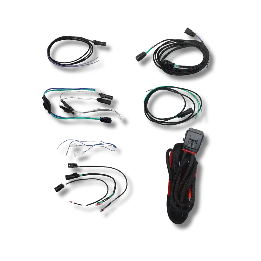 Cicada Audio HDFLXPro4K – Harley-Davidson 4-Channel FLX Wiring Harness Kit with 4 AWG Power Wire