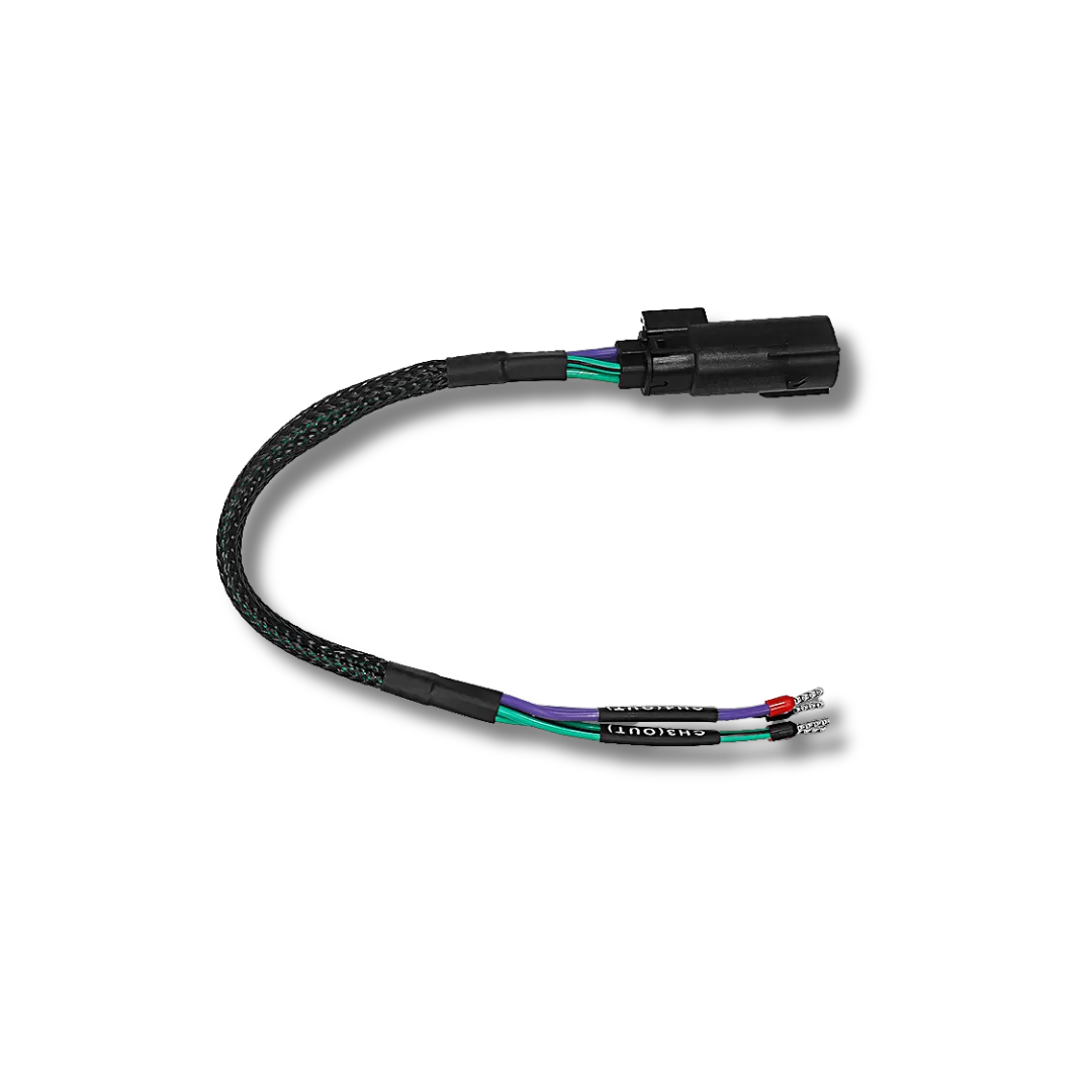 Cicada Audio HDFLXRO — H-D® Rear Speaker Output Harness for FLX Amplifiers