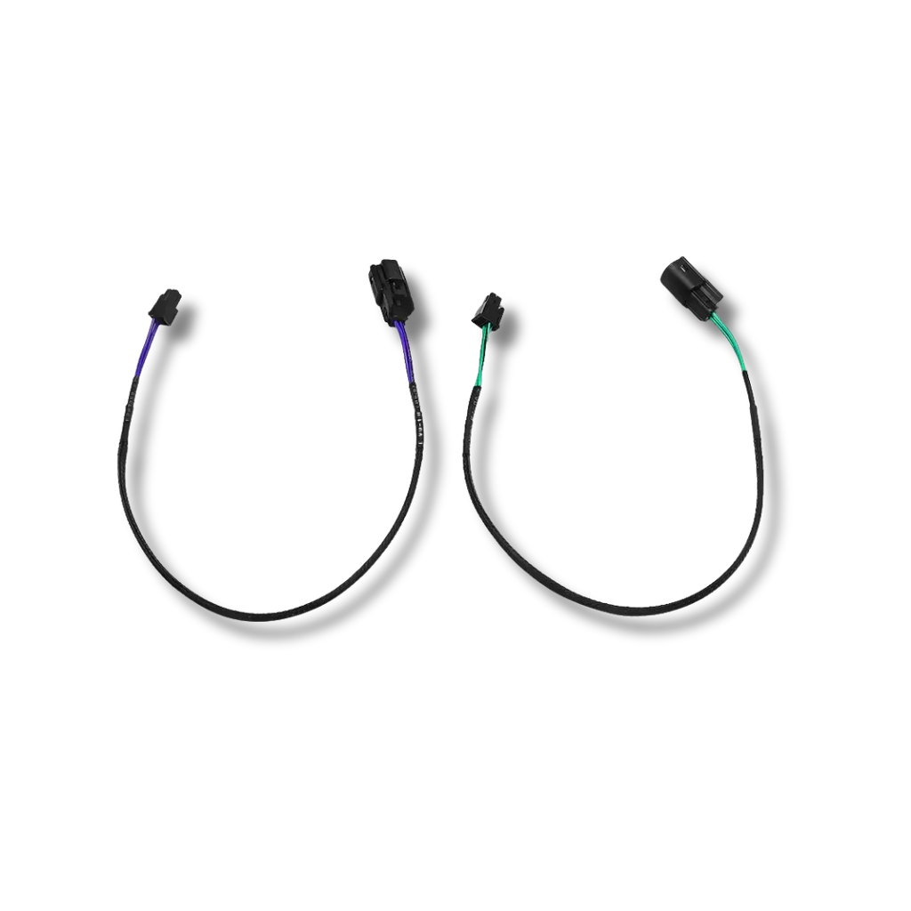 Cicada Audio HDFRBoM-1.5 — H-D Bridged Speaker Output Molex® Harness (1.5′, Stereo / Bridged)