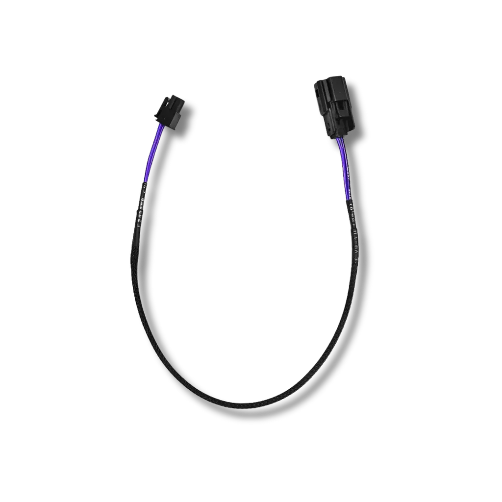 Cicada Audio HDFRBoM-1.5 — H-D Bridged Speaker Output Molex® Harness (1.5′, Stereo / Bridged)