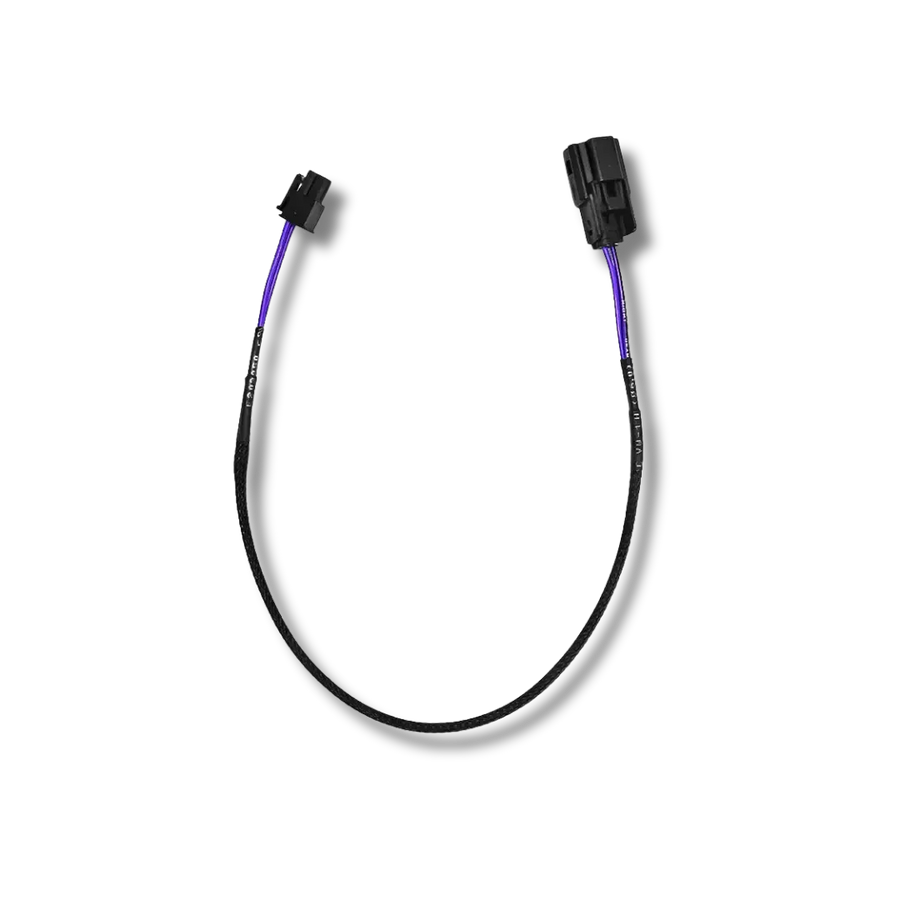Cicada Audio HDFRBoM-1.5 — H-D Bridged Speaker Output Molex® Harness (1.5′, Stereo / Bridged)