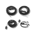Cicada Audio HDFRBoM-8 — H-D Bridged Speaker Output Molex® Harness (8′, Stereo / Bridged)