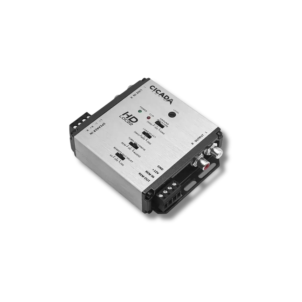 Cicada Audio HDLOC-MAX2 High Output 2-Channel Line Output Converter (2014+ Harley Radios)