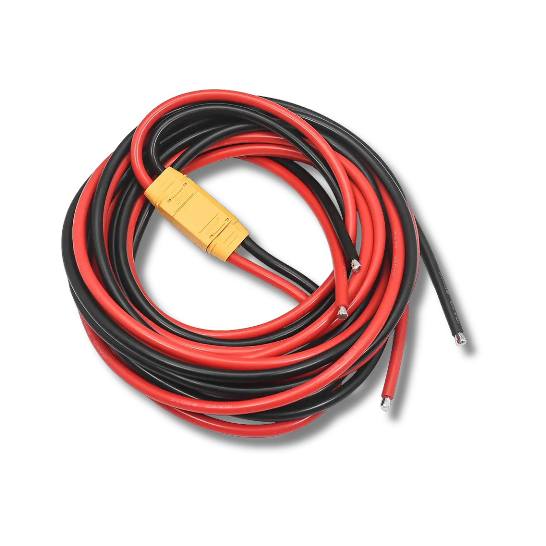 Cicada Audio QD1012 — 10 AWG Speaker Wire with Quick Disconnects (12′ Pair)