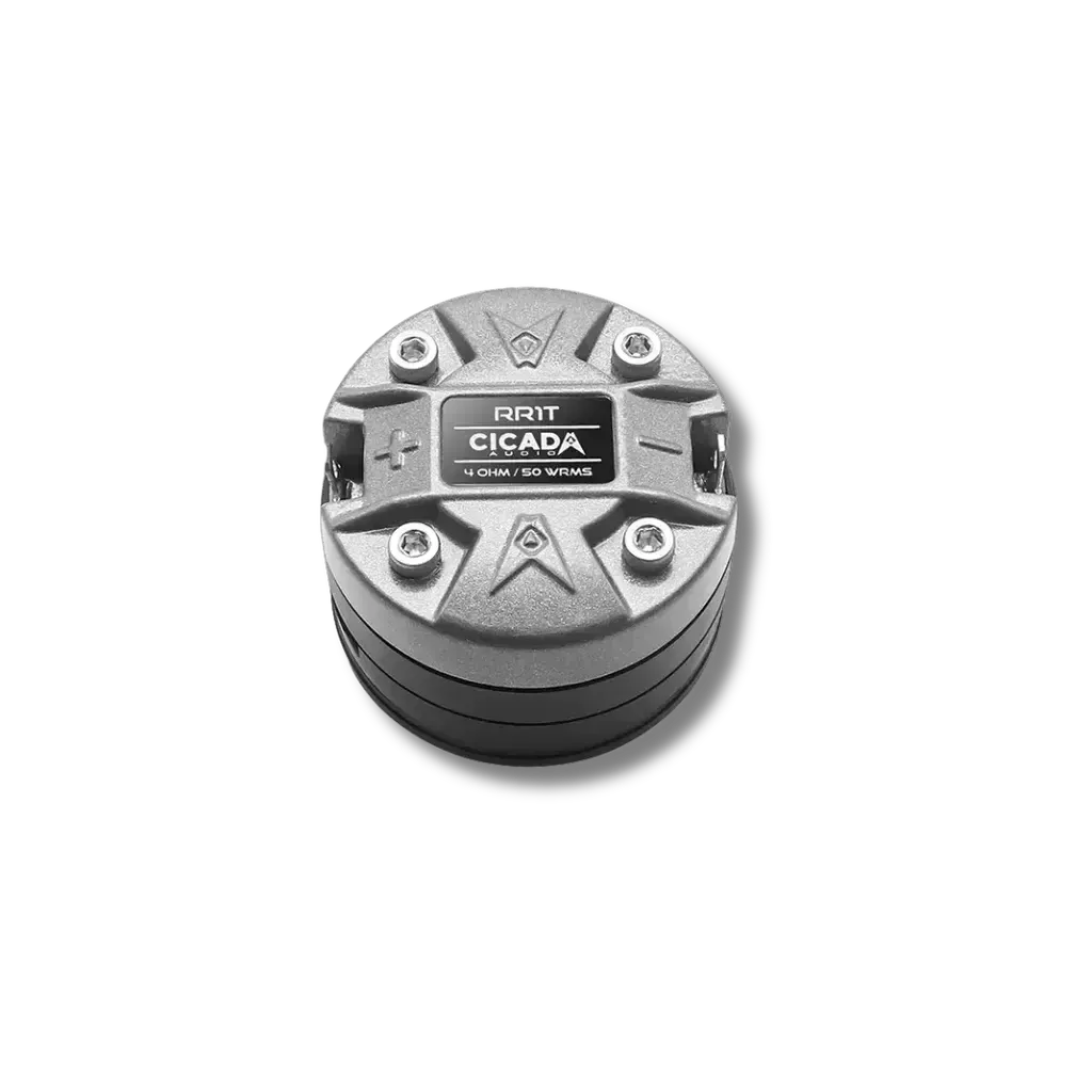 Cicada Audio RR1T – 1" Aluminium Short Horn Tweeter Pair (4Ω)