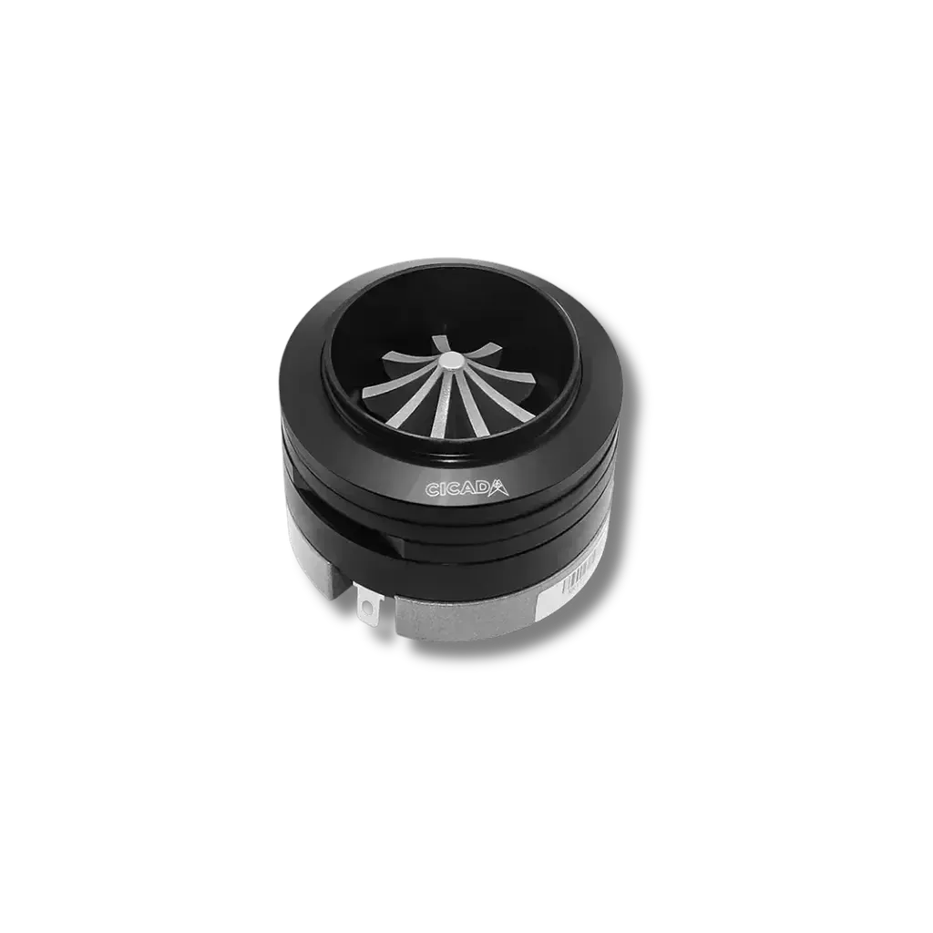 Cicada Audio RR1T – 1" Aluminium Short Horn Tweeter Pair (4Ω)