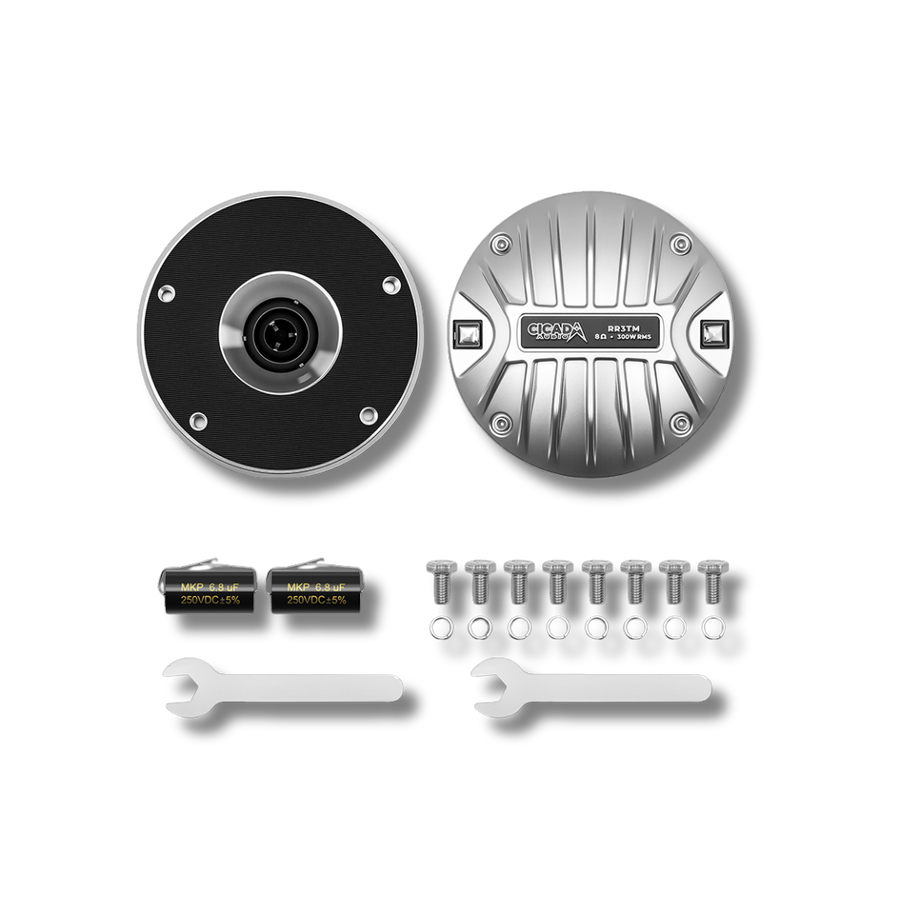 Cicada Audio RR3TM 3-inch Ring Radiator Tweeter Motor
