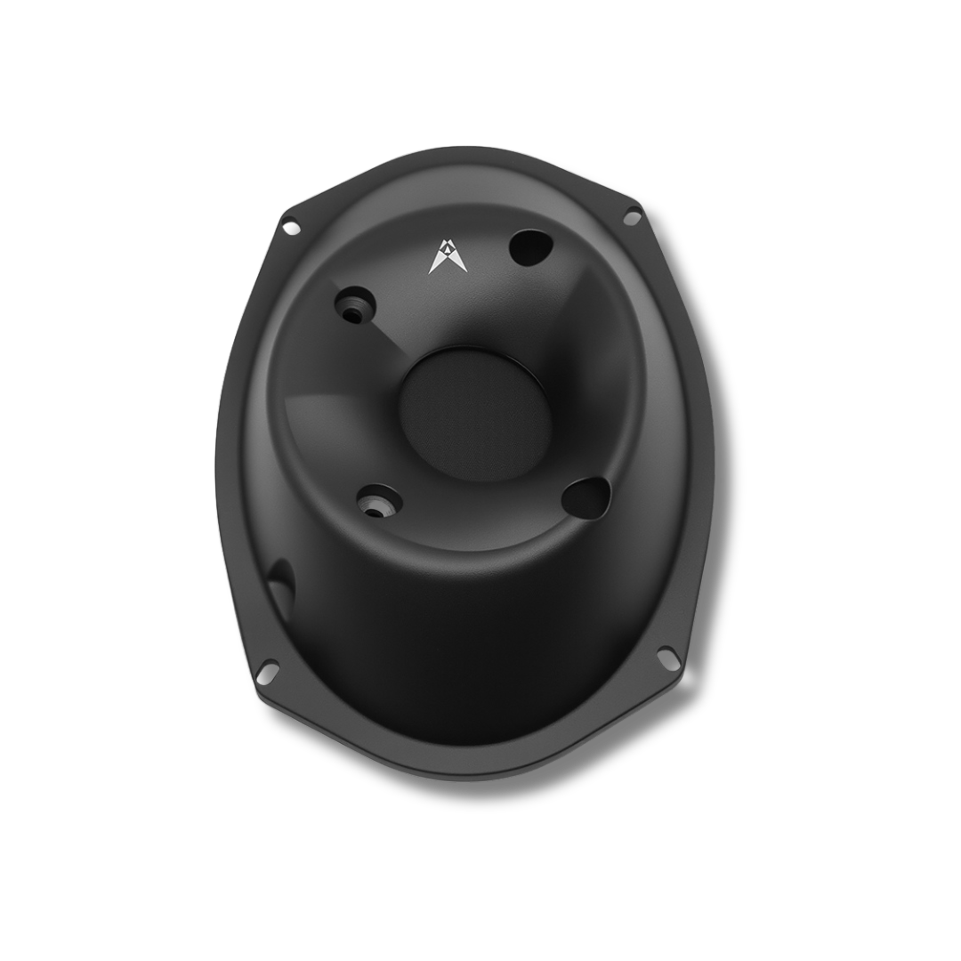 Cicada Audio RR3WG-69S — 6×9" Shallow Acoustic Waveguide for RR2TM & RR3TM Tweeter Motors (Pair)