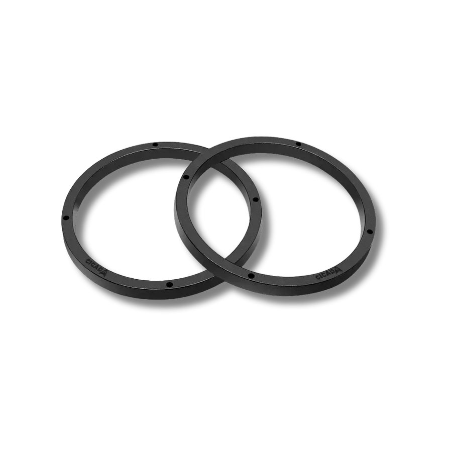 Cicada Audio SPACER65-05 — 6.5″ Speaker Spacer Rings (1/2″ Depth, Pair)