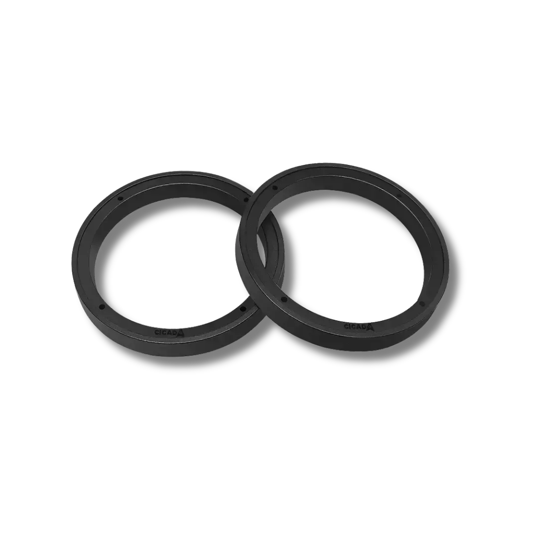 Cicada Audio SPACER65-075 — 6.5″ Speaker Spacer Rings (3/4″ Depth, Pair)