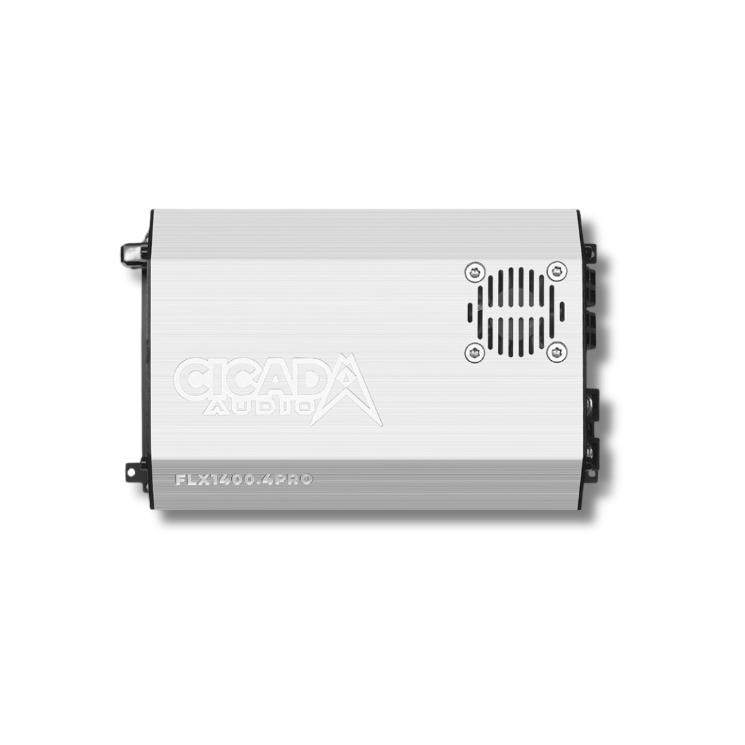Cicada Audio 24FLXPCHCMB-4X4SG – Level 3 PRO Mid-Bass Full Stage Kit for 2024+ Street Glide® (1,400W DSP + Horn Fronts, CMB69 Rear)