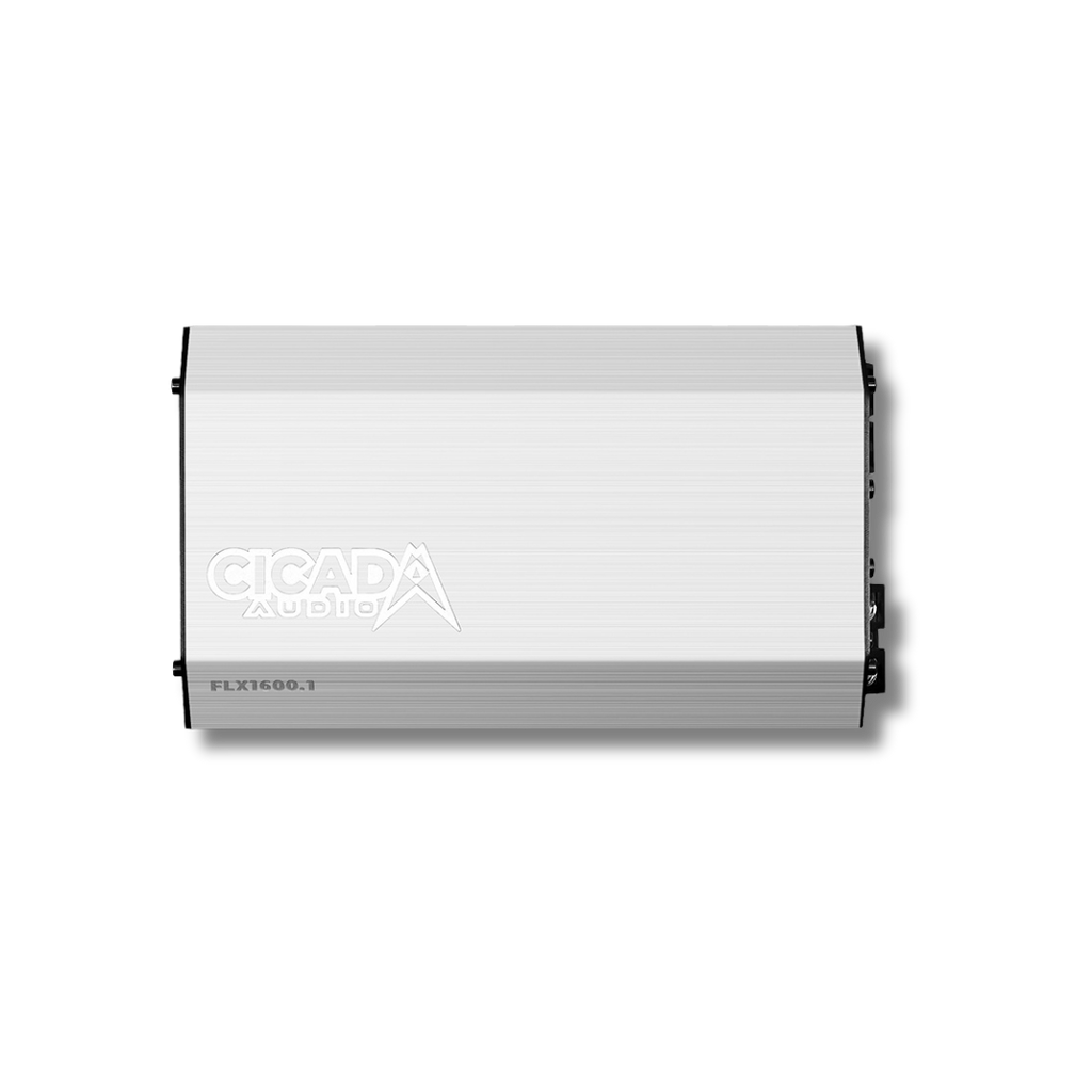 Cicada Audio FLX1600.1 1-channel Class-D motorcycle subwoofer amplifier for Harley-Davidson
