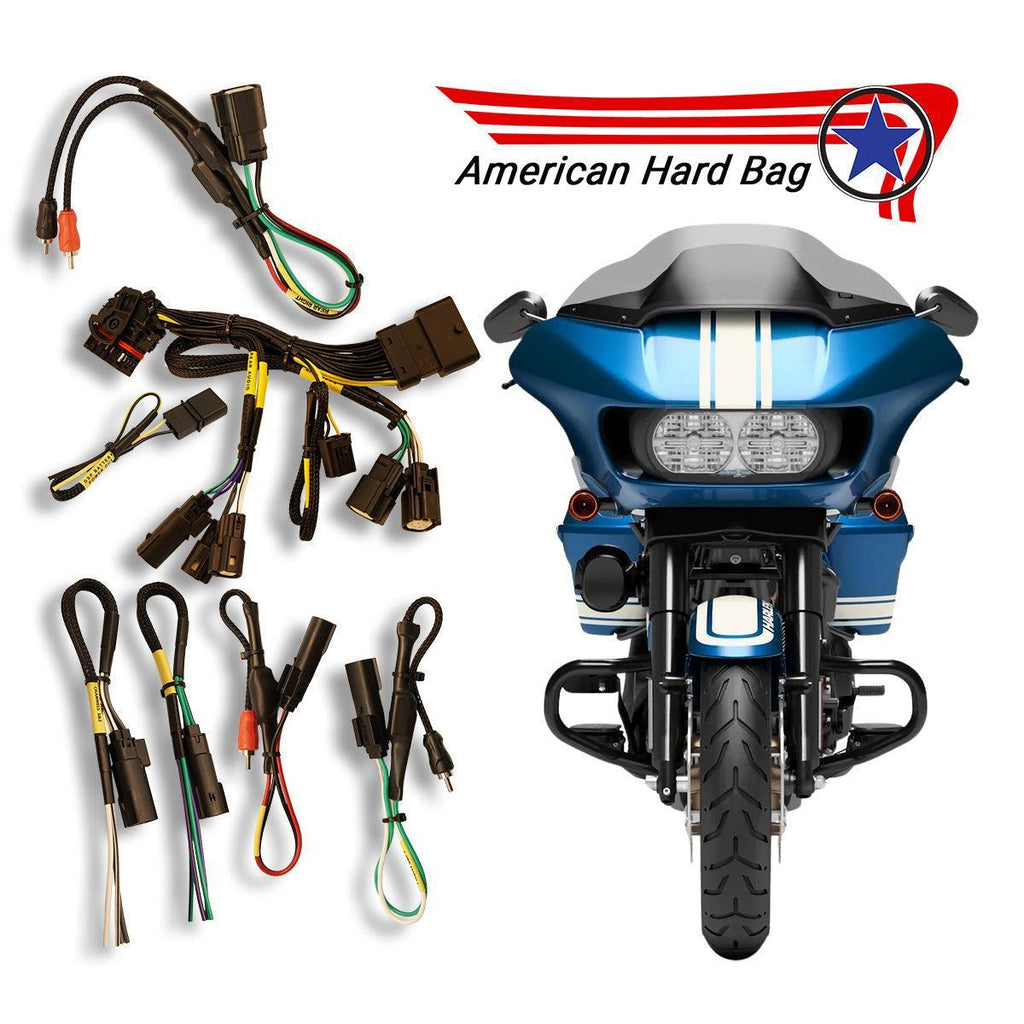 Factory Radio T-Harness – Amplifier Signal Adapter for Harley 2014–2023