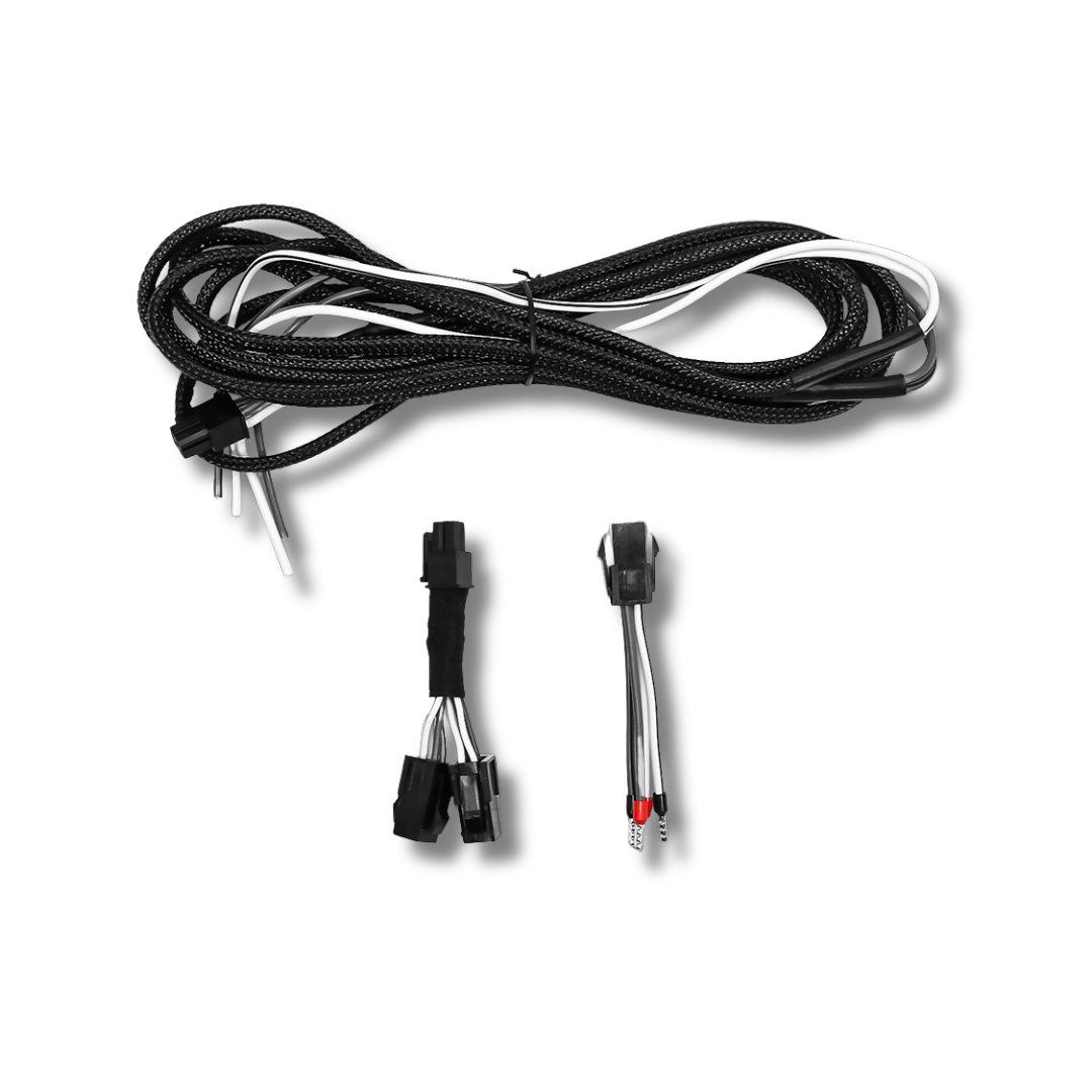 H-D® Front Output "Y" Spliter with Lower Speaker Wire Extensions