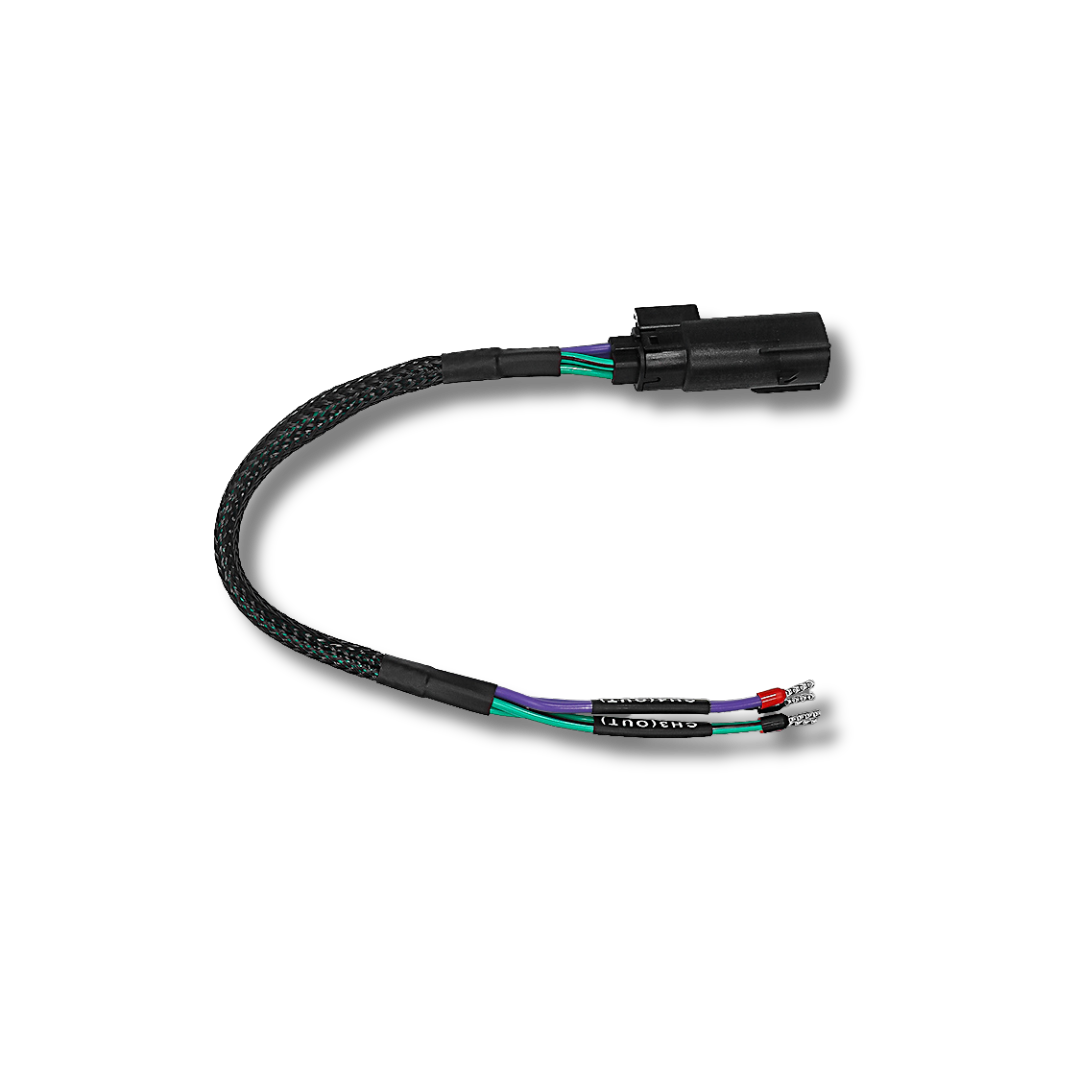 Cicada Audio HDFLXRO — H-D® Rear Speaker Output Harness for FLX Amplifiers